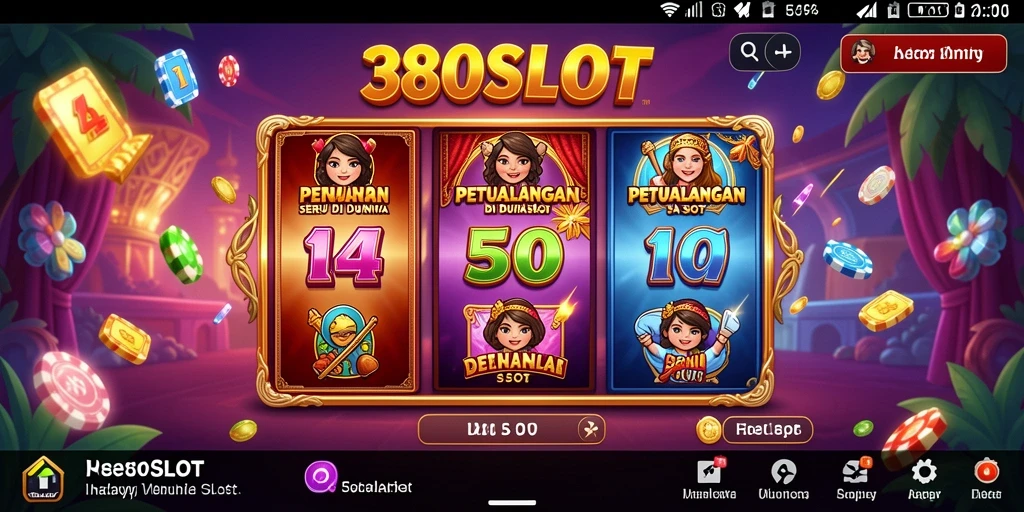 Tampilan gameplay menarik dari 380SLOT di dunia petualangan.
