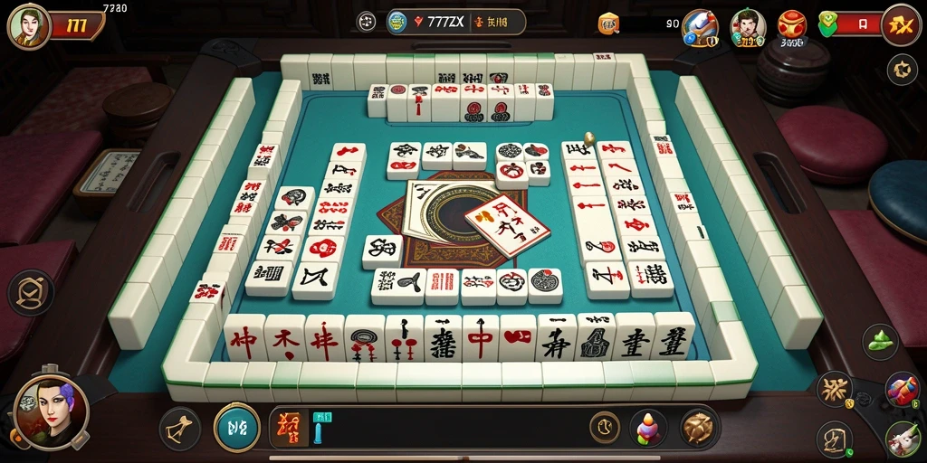 Gameplay Mahjong yang menarik pada 777ZX.