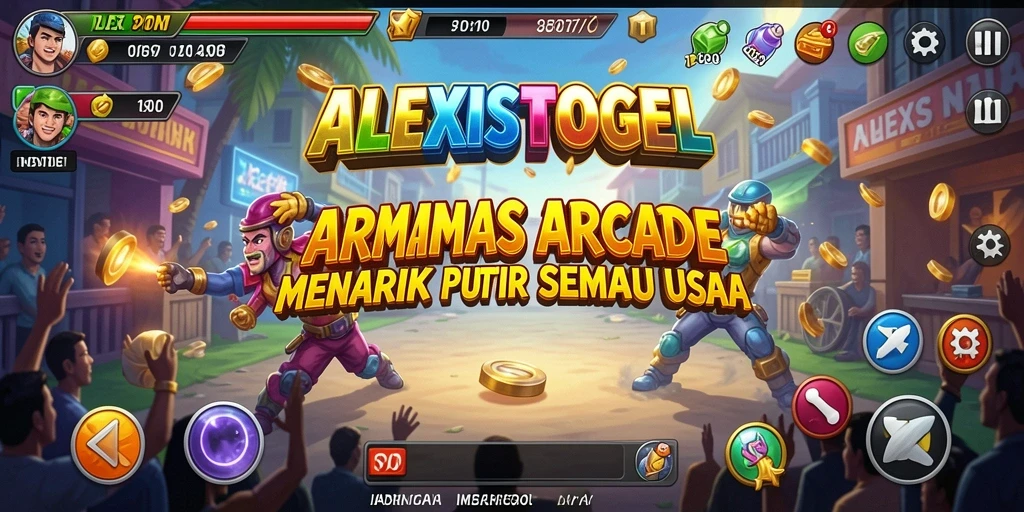 Screenshot gameplay ALEXISTOGEL yang menunjukkan tantangan seru.
