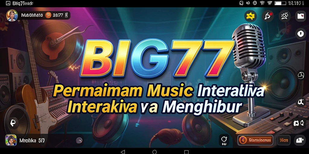Tampilan gameplay BIG77 yang menarik dan penuh warna.