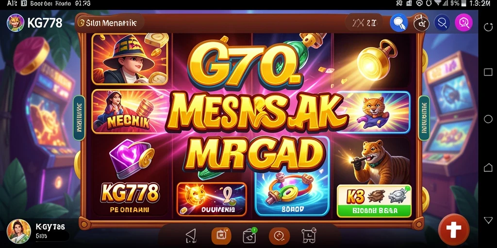 Tampilan gameplay <strong>KG778</strong> yang seru dan memikat.
