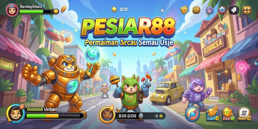 Tampilan gameplay PESIAR88 yang menarik dan seru.