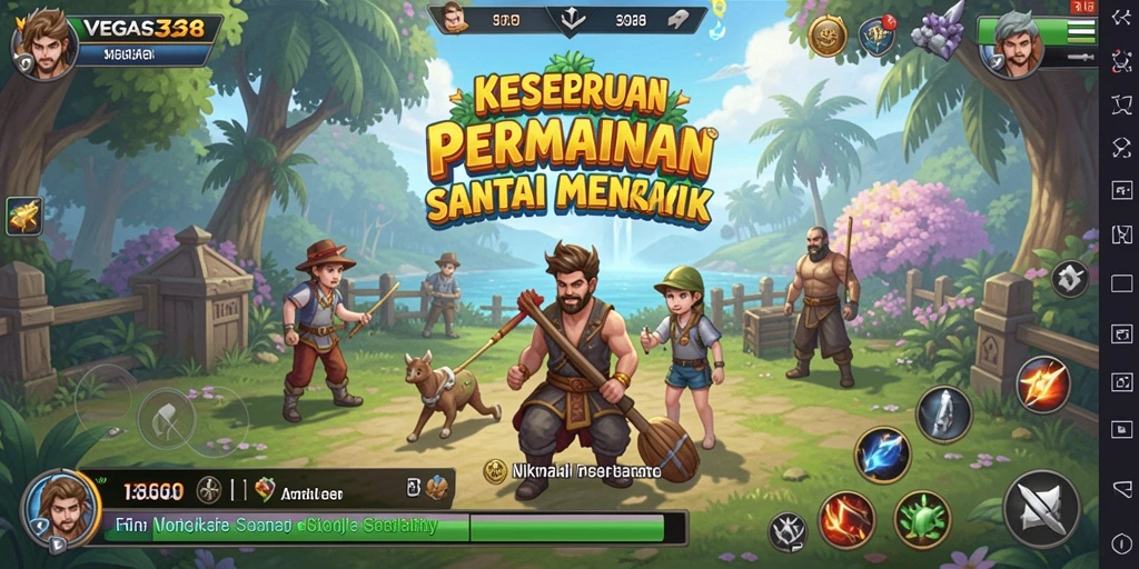 Screenshot utama VEGAS338 menampilkan gameplay yang seru dan interaktif.